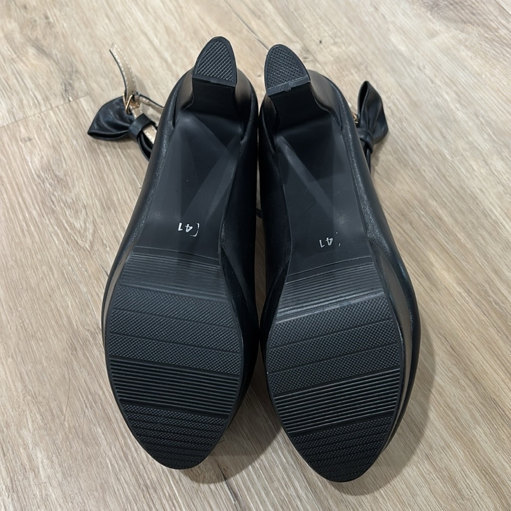 NEW Women’s Ankle Strap Platform Pumps - Picture 4 of 4